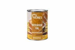 Масло по дереву для внутр. и наруж. работ белое 0,85л Interior Oil Veres 280558