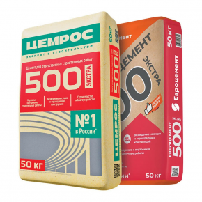 Цемент ЦЕМ I 42,5Б "Мордовцемент" 50кг