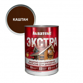 Акватекс-ЭКСТРА 0.8л каштан