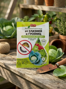 Инсектицид от слизней и гусениц 1г Экстракт перца стручкового острого Ортон 515677
